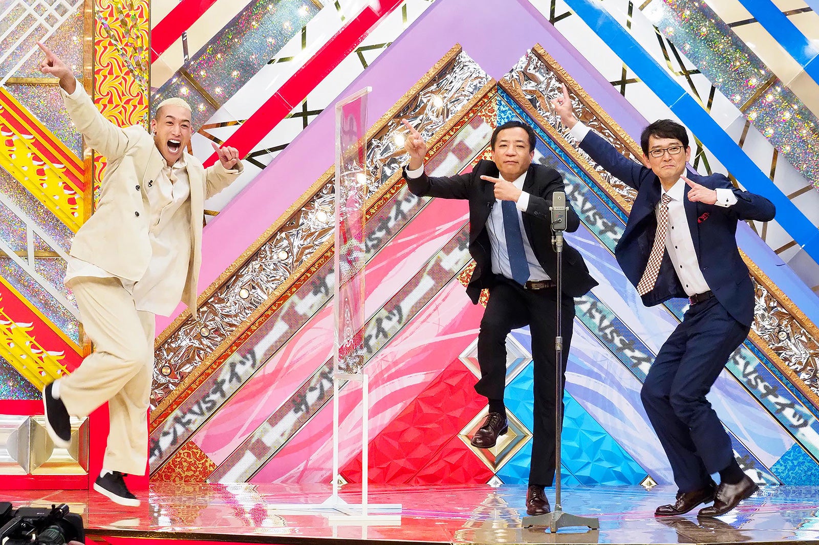 関口メンディー、ナイツ（C）テレビ東京