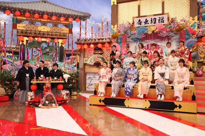 「バナナバカリの毒だし女新年会」(C)フジテレビ