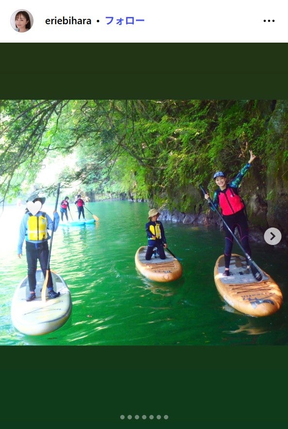 蛯原英里Instagramより