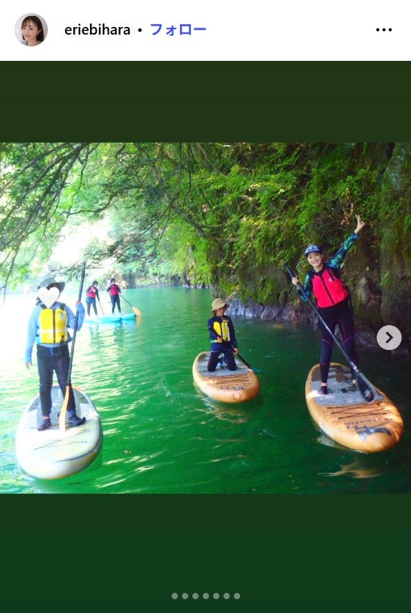 蛯原英里Instagramより