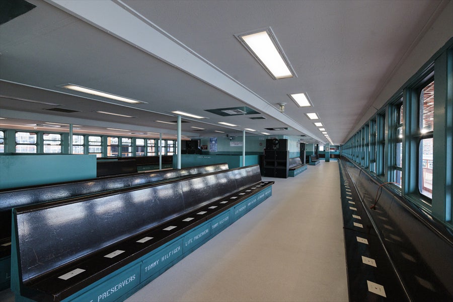 MVジョン・F・ケネディ号の様子（提供写真）