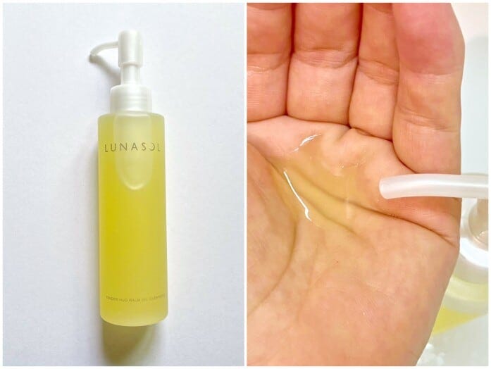 ルナソルは厚みのあるオイルで摩擦軽減。バームの潤いもたっぷり