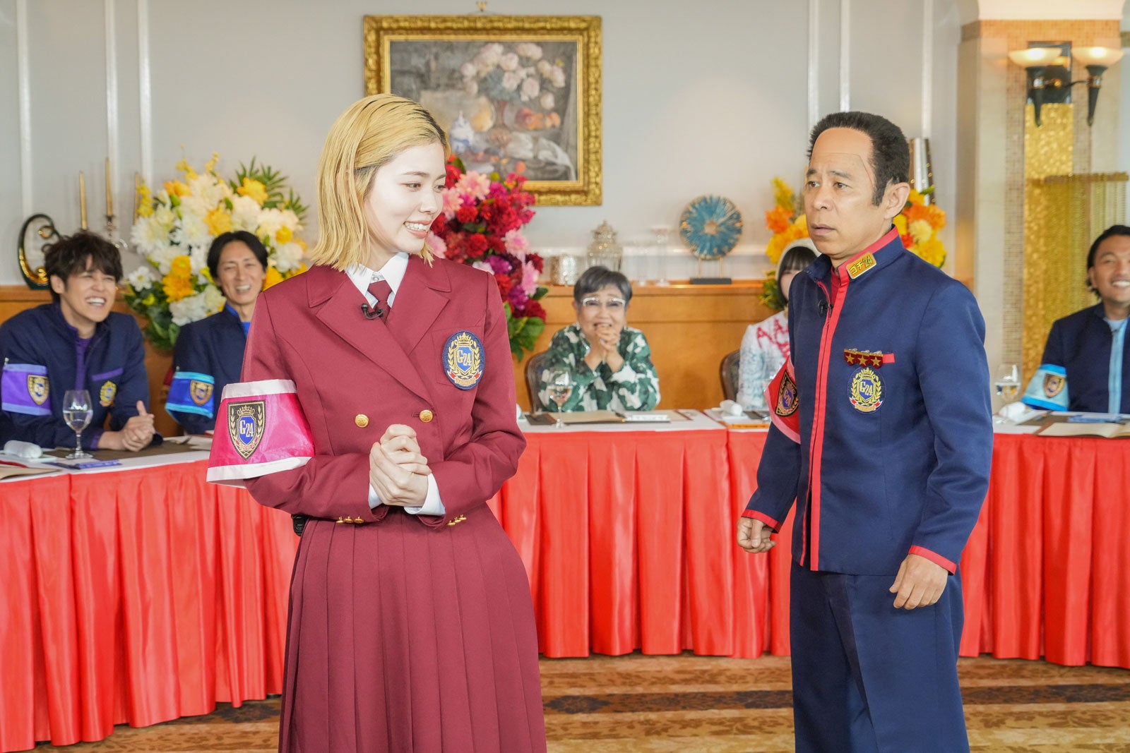 小芝風花、岡村隆史（C）日本テレビ