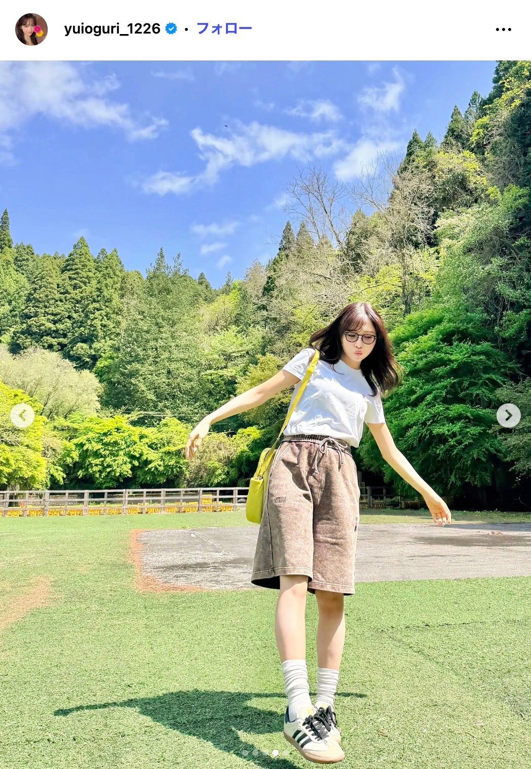 小栗有以Instagramより