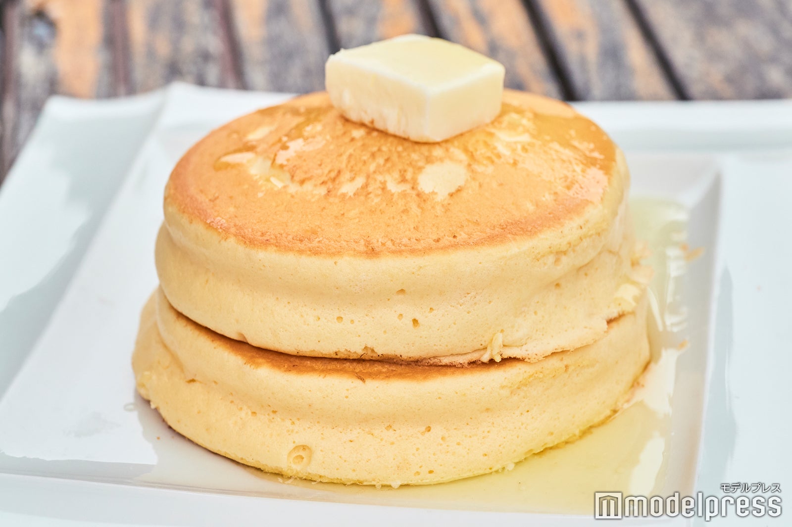 厚で旨みとコクがある、産みたて「天美卵」をたっぷり使ったパンケーキが自慢 （C）モデルプレス