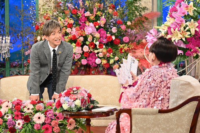 木村拓哉、黒柳徹子(C)テレビ朝日
