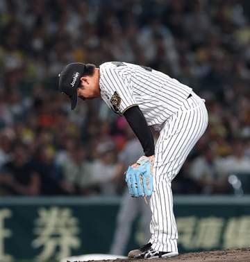 阪神 村上は5回4安打1失点で降板 竹丸とは3度目の投げ合いで“三度目の正直”ならず 過去2戦は相手左腕に軍配