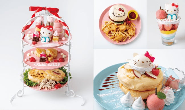 ハローキティ45周年記念コラボカフェが新宿に パンケーキやティーセット提供 女子旅プレス