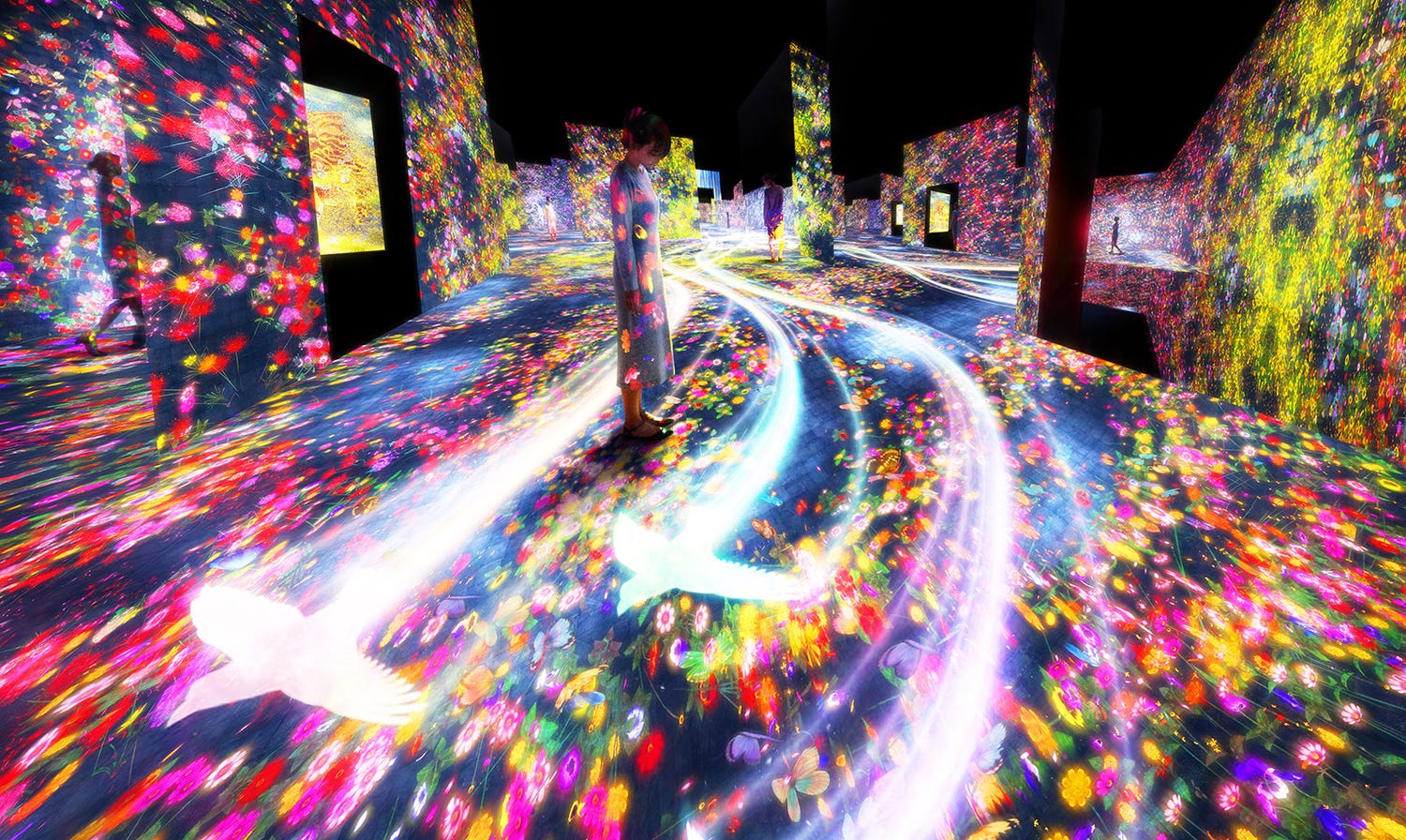 巨大デジタルアートミュージアムが東京・お台場パレットタウンに今夏開業