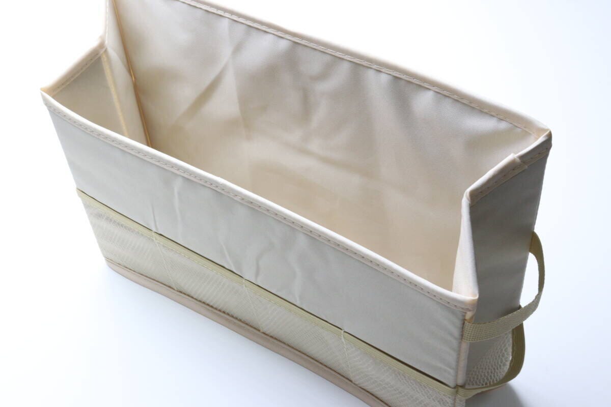 ダイソー　多機能収納ケース　ベージュ