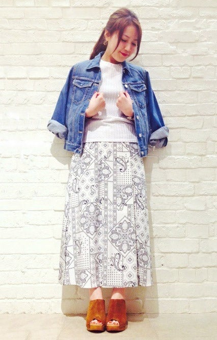 デニムジャケット／画像提供：STAFF SNAP