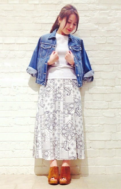 デニムジャケット/画像提供:STAFF SNAP