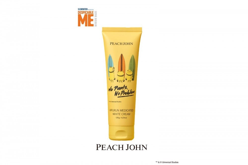 4月30日先行発売 Peach John バスト ヒップクリームが ミニオン とコラボレーション モデルプレス