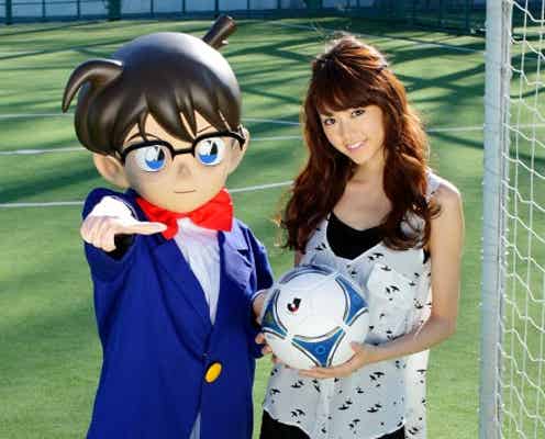 桐谷美玲、「名探偵コナン」でアニメ声優初挑戦 Jリーガーと共演
