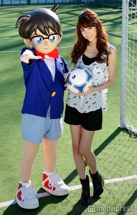 桐谷美玲 名探偵コナン でアニメ声優初挑戦 Jリーガーと共演 モデルプレス 桐谷美玲 名探偵コナン でアニメ声優初挑戦 Jリーガーと共演 モデルプレス