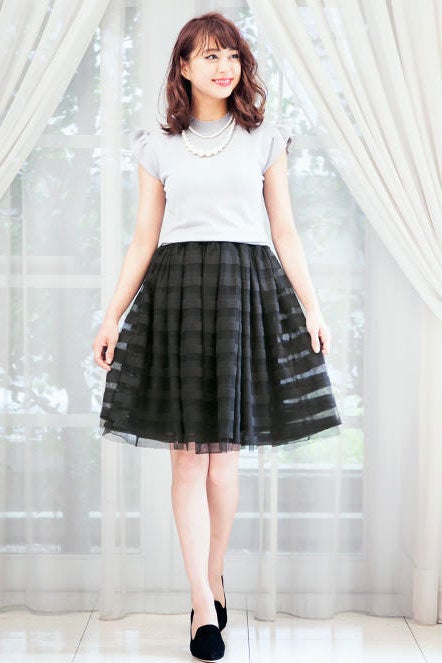 フレアチュールスカート「神戸レタス」1490円（税込）／画像提供：神戸レタス