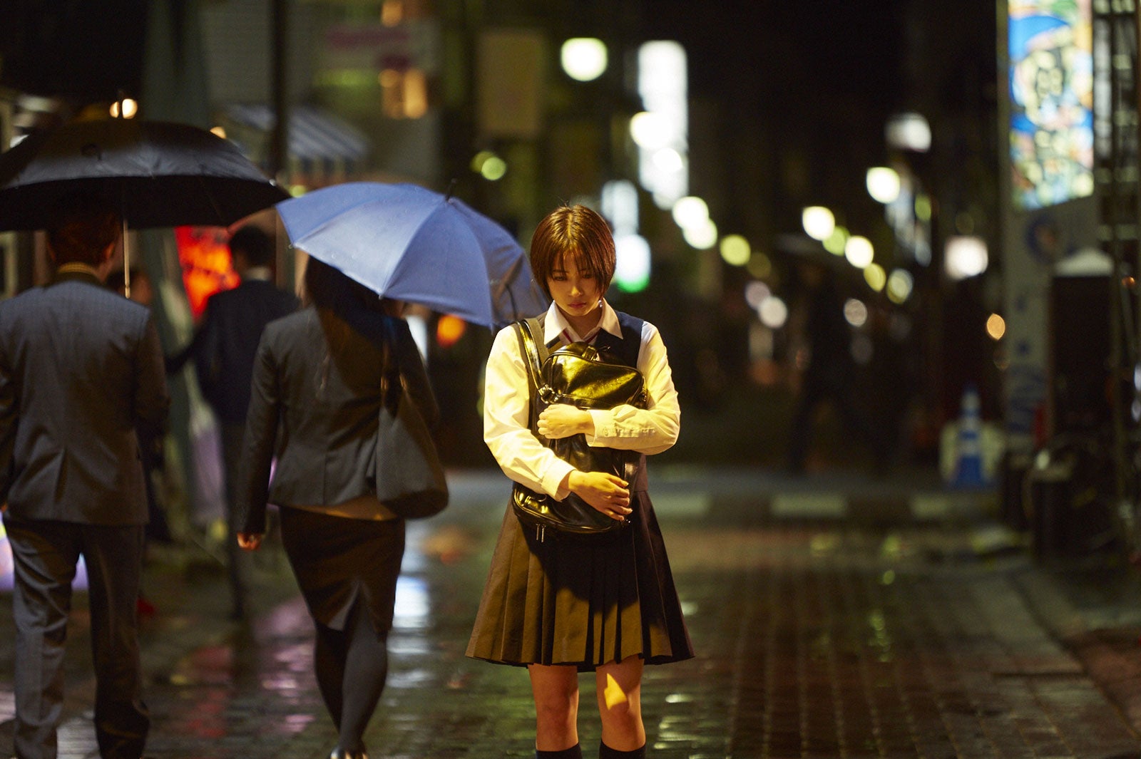 広瀬すず、ずぶ濡れで号泣　生田斗真の“神対応”に胸キュンが止まらない＜先生！＞