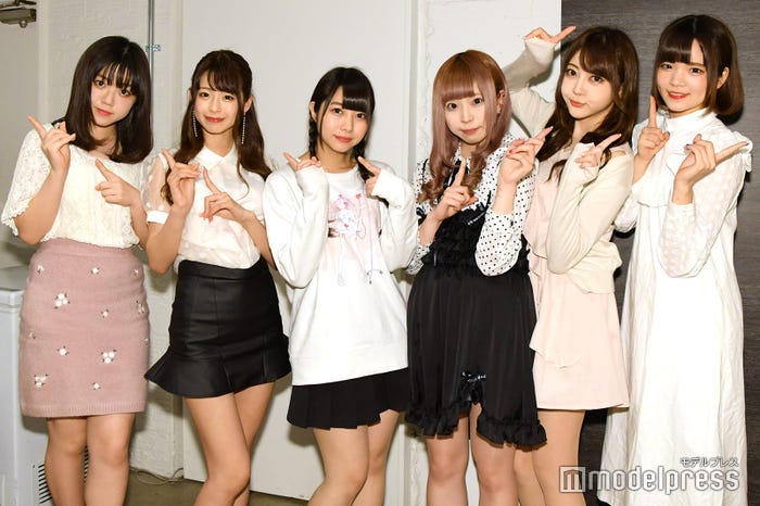 左から/唐沢風花、川崎ひかる、柴田あいこ、藤澤萌、斎藤真尋、高峯めい(C)モデルプレス