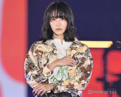 櫻坂46卒業発表の土生瑞穂、“髪わしゃわしゃ”にドキッ パニエスタイルが新鮮<GirlsAward 2023 A/W>
