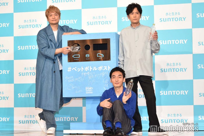 香取慎吾、稲垣吾郎、草なぎ剛(C)モデルプレス