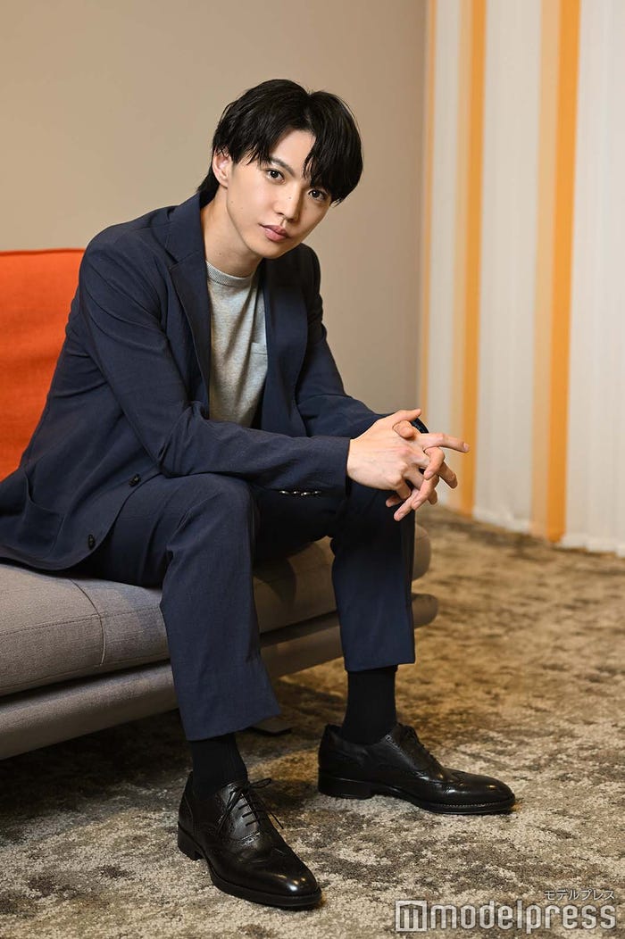 佐藤大樹(C)モデルプレス/ヘアメイク:関東沙織、スタイリスト:椎名倉平、衣装クレジット:THE ME