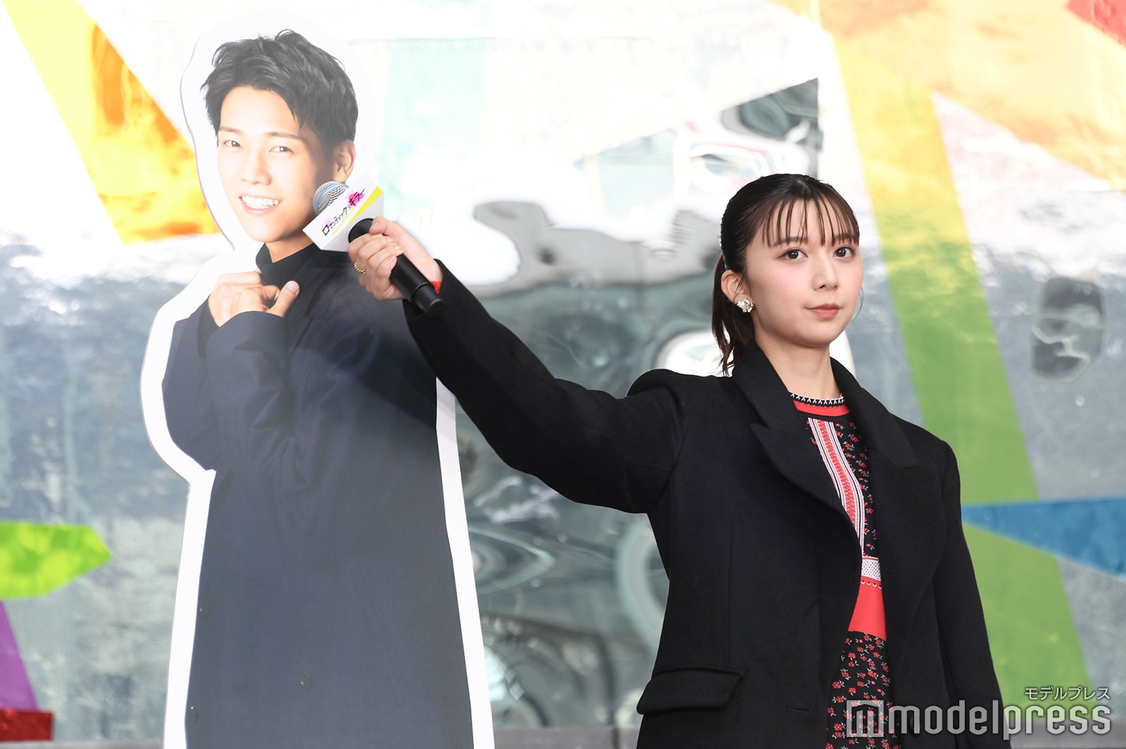 パネルで登場した木村柾哉「パンプアップして体を分厚くしていきますので…」（C）モデルプレス