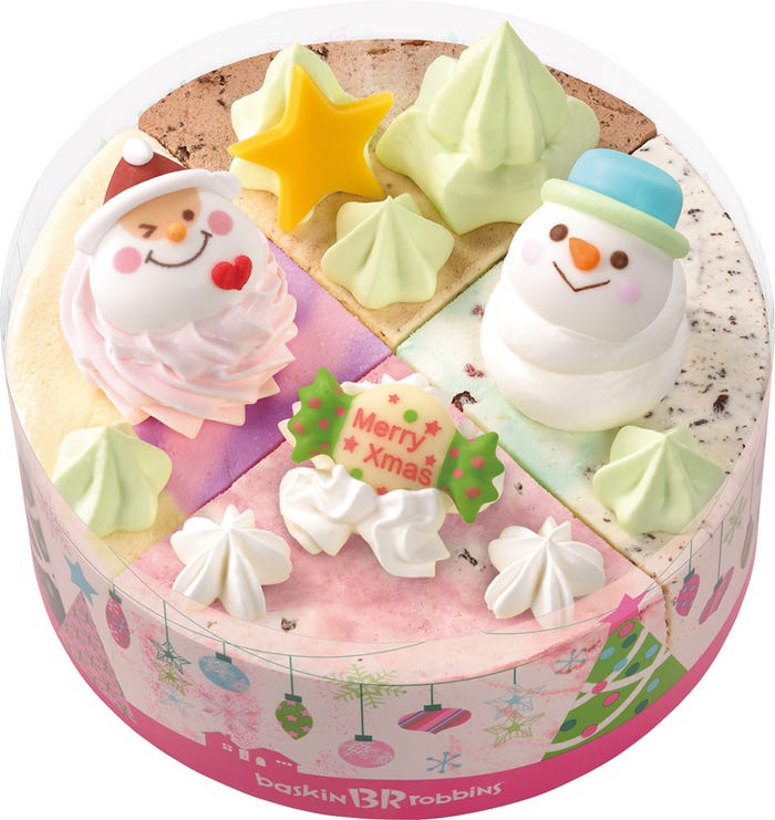 クリスマス パレット4/画像提供:B-R サーティワン アイスクリーム