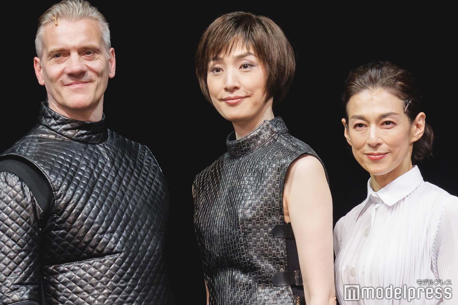 アダム・クーパー、天海祐希、鈴木保奈美（C）モデルプレス