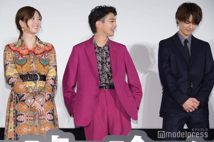 白石麻衣、横浜流星、佐野勇斗(C)モデルプレス