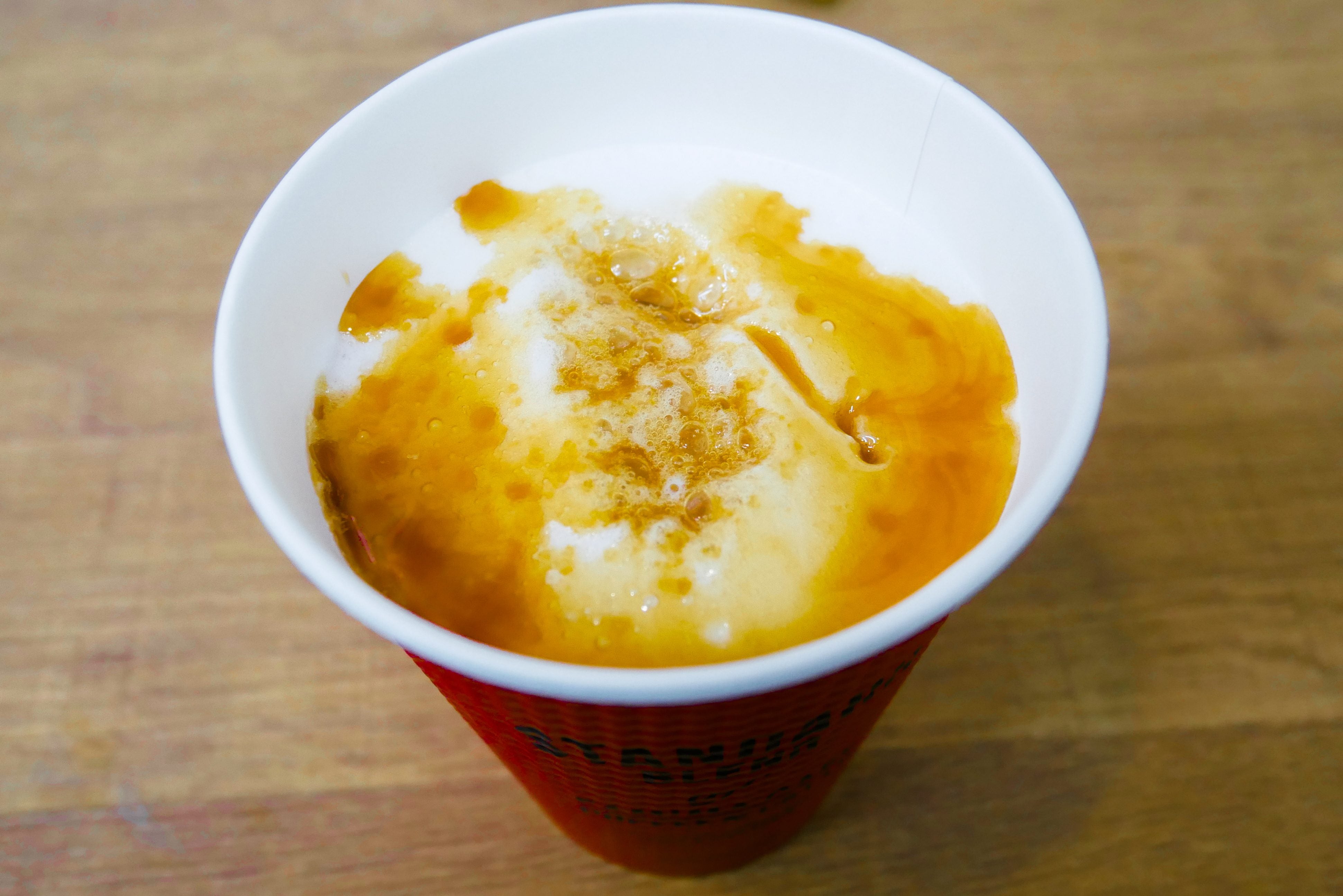 キャラメルラテ