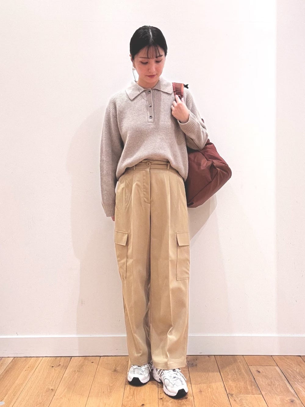 ポロシャツ風のニットが今年は人気 出典:WEAR