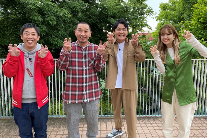 森田哲矢、千鳥、藤田ニコル (C)日本テレビ