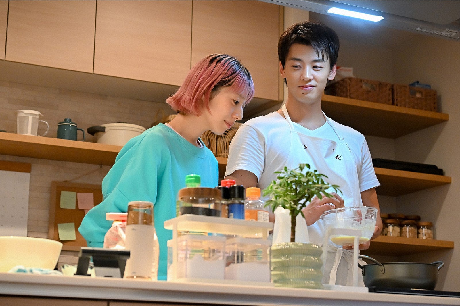 「じゃあ、あんたが作ってみろよ」勝男（竹内涼真）＆鮎美（夏帆）の共同クッキングに反響「距離近くてドキドキ」「復縁希望」【ネタバレあり】