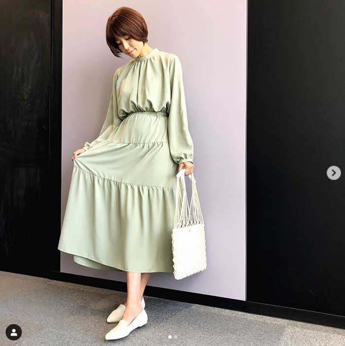 Hitomi 妊娠6カ月の春を感じる マタニティコーデ 披露 妊婦でも大丈夫 モデルプレス