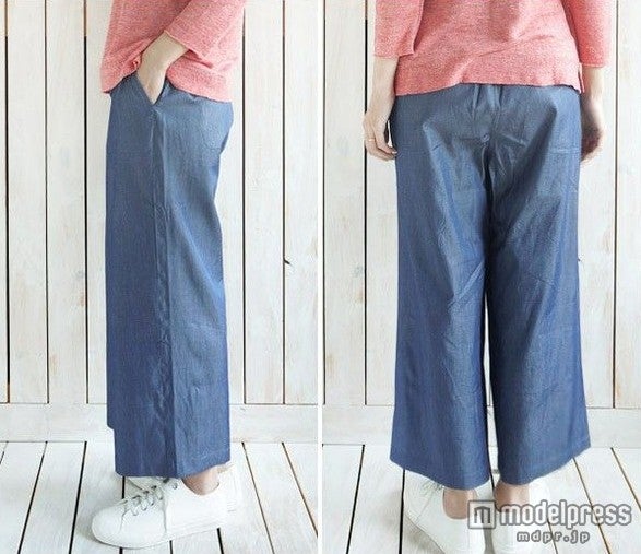 テンセルデニムガウチョパンツ「KNOCKOUT KOBE」8,532円（税込）