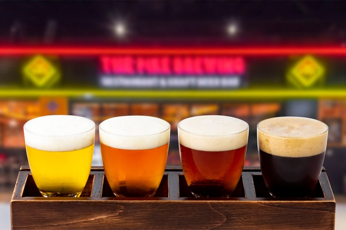 ビア フライト価格：1,980円（税抜）※各120m／画像提供：ワールドリカーインポーターズ