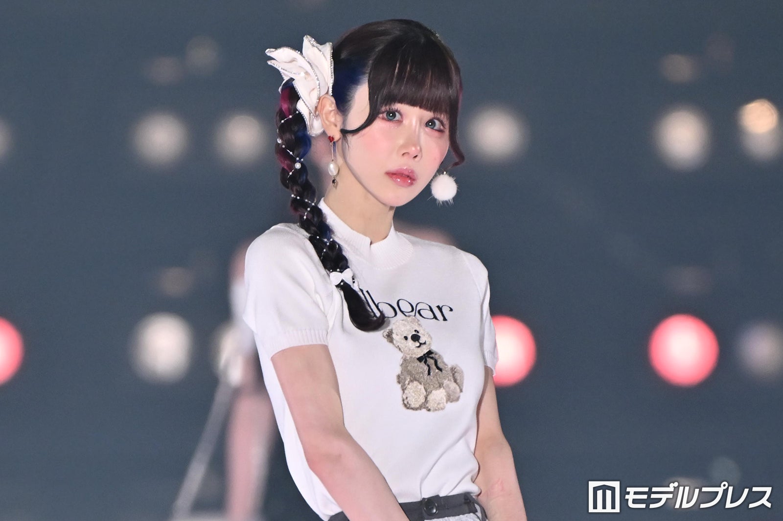 ゆりにゃ、ショーパン×太ももリボンで美脚披露「異次元のスタイル」「オーラすごい」と反響【関コレ2026S/S】