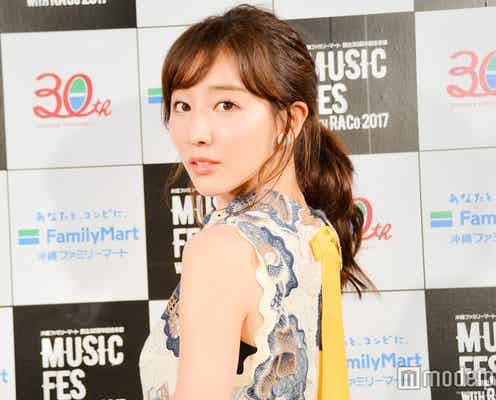 “肘ブラ”が話題になった田中みな実、美バストの秘訣とは?“自分の体と向き合うようになった”美容事情を語る<モデルプレスインタビュー>