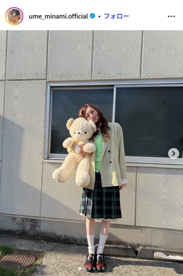 梅澤美波Instagramより