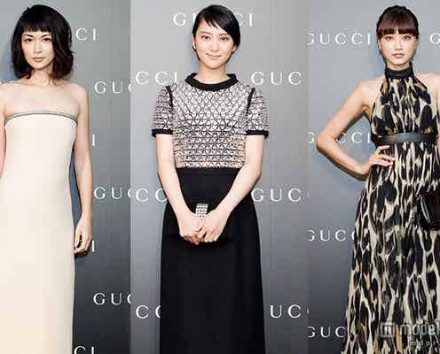 武井咲、長谷川京子、ヨンアらがドレスアップ 「GUCCI」チャリティーガラディナーに来場