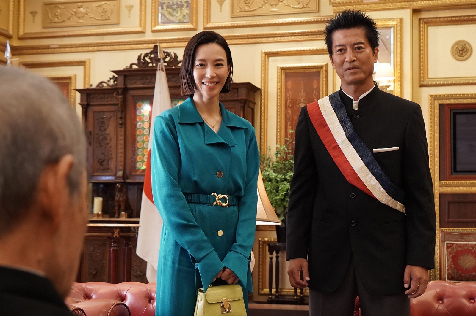 木村佳乃、寺脇康文／「相棒season21」第1話より（C）テレビ朝日