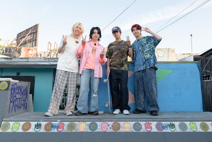 Mrs. GREEN APPLE、堀米雄斗選手(C)TBS