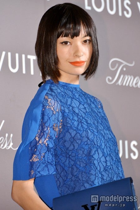 ファッションブランド「LOUIS VUITTON」主催のエキシビジョン「Timeless Muses（時を超えるミューズたち）」展に来場した太田莉菜