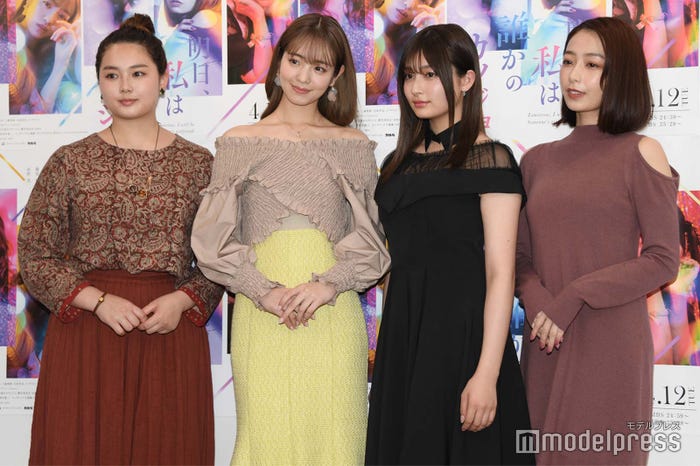 箭内夢菜、横田真悠、吉川愛、宇垣美里 (C)モデルプレス