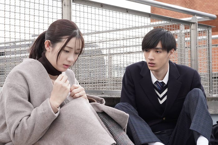 足立梨花、清水尋也/「絶対零度~未然犯罪潜入捜査~」第6話より(C)フジテレビ