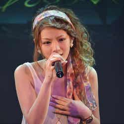 自由曲として小柳ゆきの「あなたのキスを数えましょう」を披露した福田桃代さん