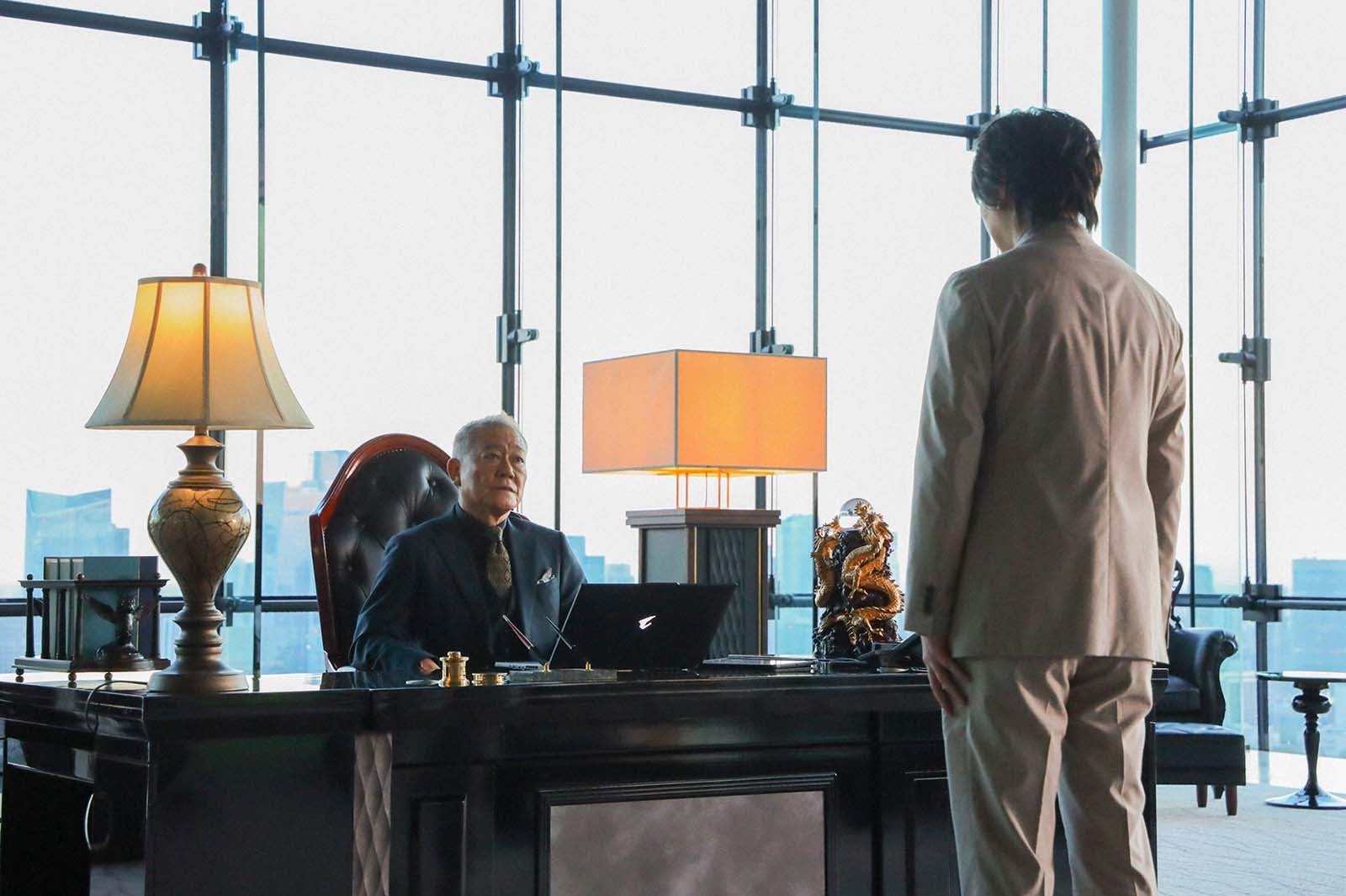 國村隼「トリリオンゲーム」第6話より（C）TBS／撮影：高橋裕子