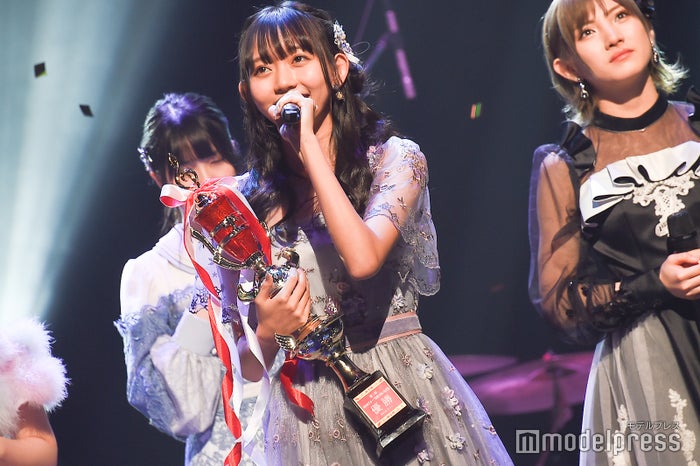 最後に「365日の紙飛行機」をメインで歌う野島樺乃/「AKB48グループ歌唱力No.1決定戦」決勝大会 (C)モデルプレス