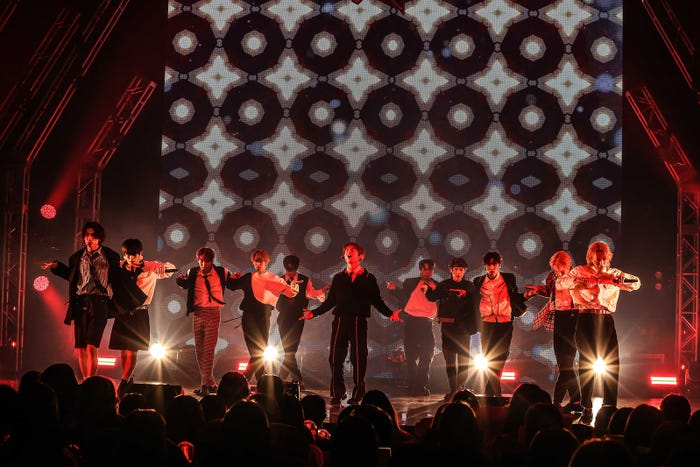 JO1 2ND ALBUM発売記念ショーケースイベント「PARTY With Us」(C)LAPONE ENTERTAINMENT