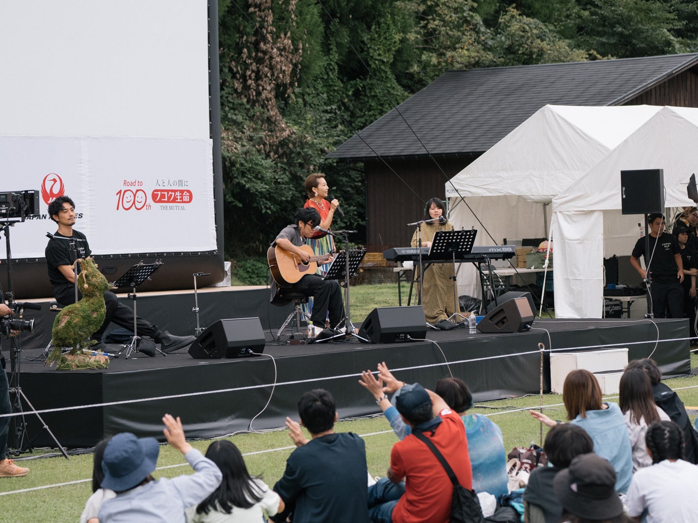 「cinema bird in 熊本小国 2023」の様子（提供写真）